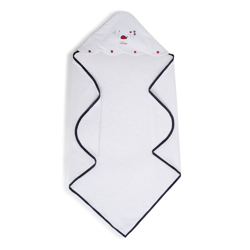 Girls White Woven Bathwrap image number 0